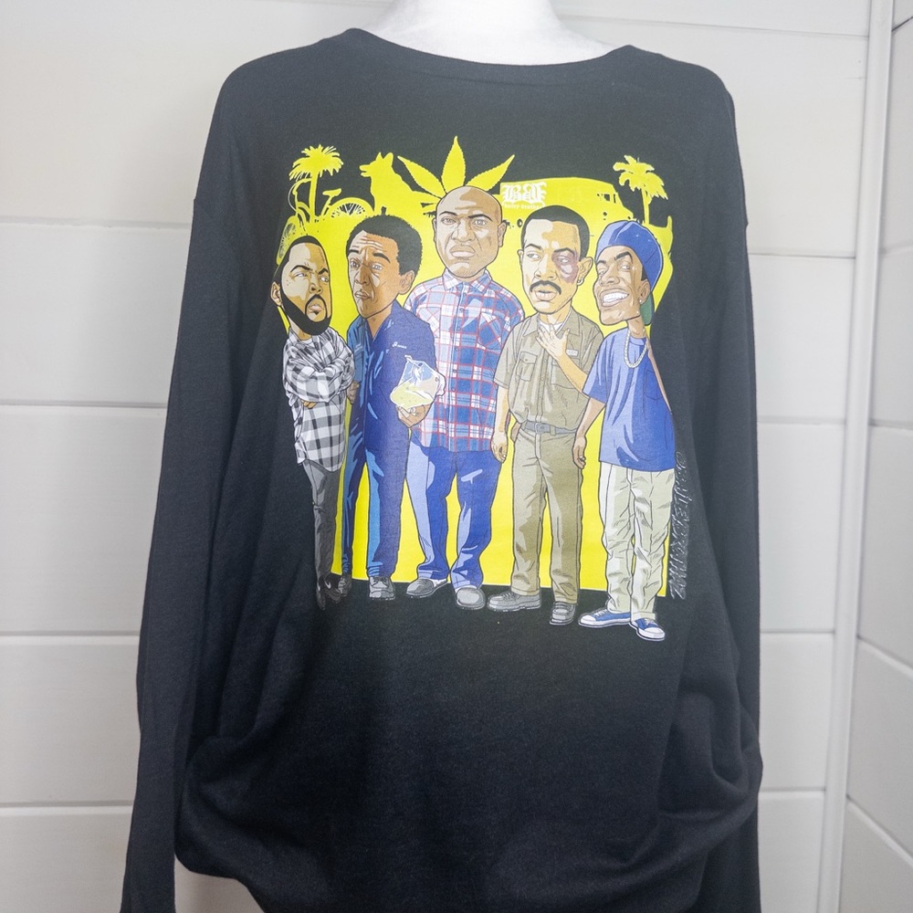 Black Graphic Friday Long Sleeve Unisex Shirt Ice Cube